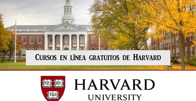 Cursos en línea gratuitos de Harvard